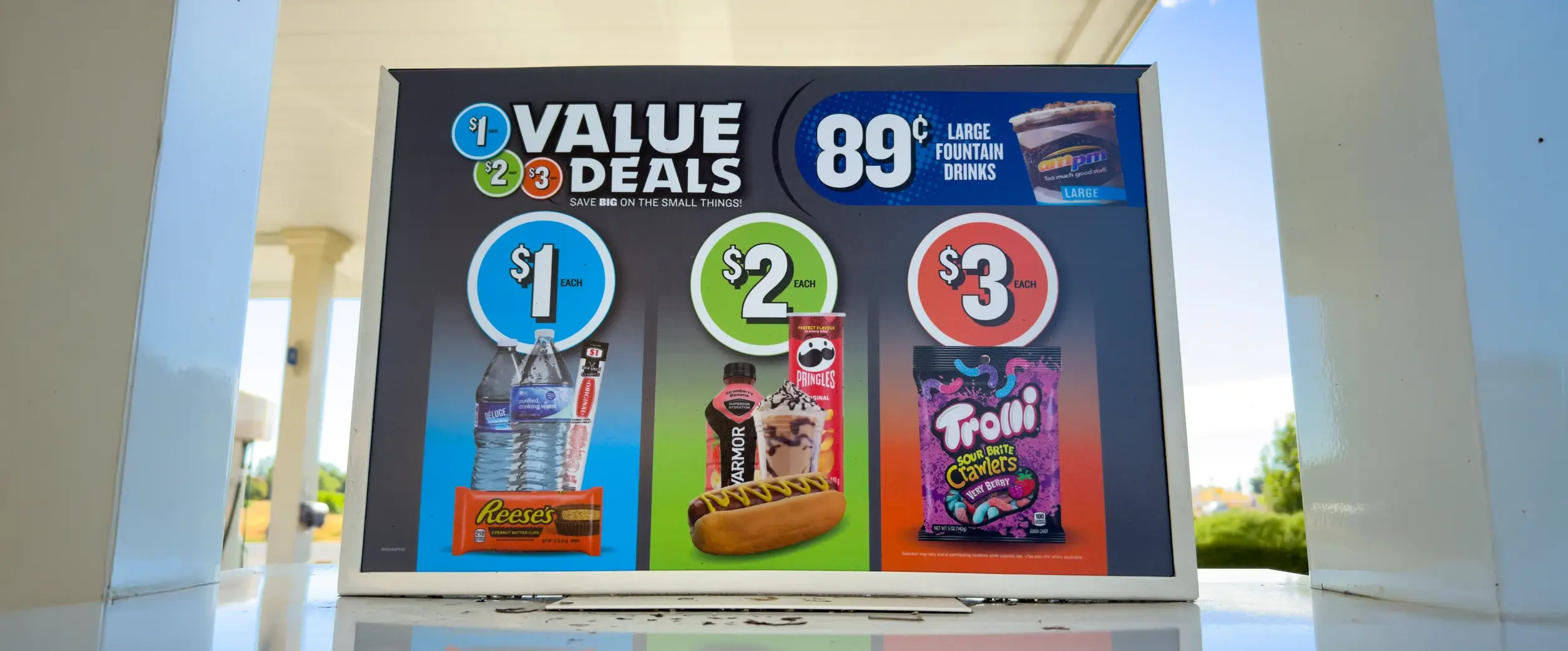 outdoor promotional signs